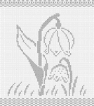 Fillet crochet model+pane curtains