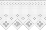 Rosette models+crochet curtain