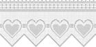 pattern+fillet crochet+motives width hearts